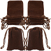 Velvet Jewelry Drawstring Gift Bags ABAG-BBC0001-10A-03-1