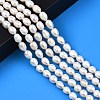 Natural Cultured Freshwater Pearl Beads Strands PEAR-N012-06C-6