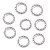 Tarnish Resistant 304 Stainless Steel Jump Rings X-STAS-F191-12P-B-1