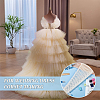 Mesh Bridal Dress Zipper Replacement DIY-WH0496-06B-6