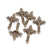 Tibetan Style Alloy Pendants LS-TIBEP-3035-AB-NR-1