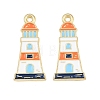 Alloy Enamel Pendants FIND-E057-01D-1