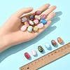 30Pcs 3 Styles Resin European Beads RESI-FS0001-71-7