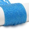 Glass Beads Strands EGLA-E057-02B-21-1