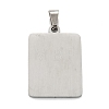 Non-Tarnish 304 Stainless Steel Pendants STAS-K216-48W-P-2