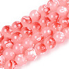 Baking Paint Glass Beads X1-DGLA-N015-8mm-03-1