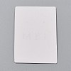 Cardboard Jewelry Display Cards CDIS-H002-03-09-2