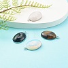 Natural & Synthetic Gemstone Pendants PALLOY-JF00762-2