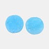 Electroplate Natural Druzy Crystal Cabochons G-L047-18mm-M-2