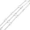 304 Stainless Steel Twist Oval Link Chains CHS-K017-04P-1