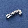 925 Sterling Silver with Cubic Zirconia Charms STER-Q004-01J-S-2