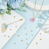 150Pcs 3 Colors Zinc Alloy Cabochons KK-SC0007-71A-4