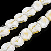 Handmade Milleflori Glass Beads Strands LAMP-M018-01A-09-1