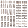 Brass Magnetic Slide Lock Clasps FIND-SC0001-03-1
