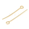 Brass Eye Pins KK-N254-48C-G-2