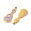 304 Stainless Steel Enamel Pendants STAS-K306-32G-2