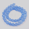 Natural Malaysia Jade Beads Strands X-G-K288-6mm-12-2