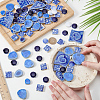 500G 4 Styles Mosaic Tiles Porcelain Cabochons DIY-SP0007-74-3