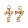 304 Stainless Steel Rhinestone Pendants STAS-N133-03H-G-1