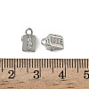 Brass Micro Pave Cubic Zirconia Charms KK-A280-11P-3