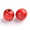 Natural Maple Wood Beads TB20mmY-1-2