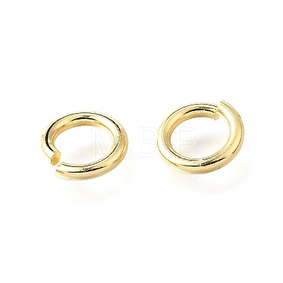 Brass Open Jump Rings X-KK-V007-004G-02-1