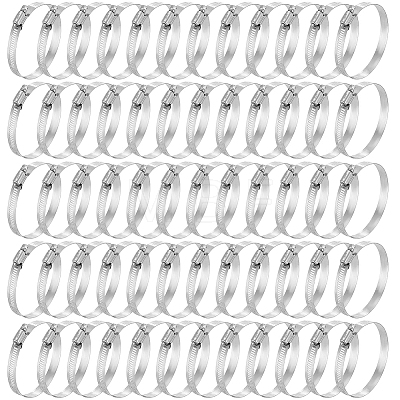 304 Stainless Steel Adjustable Worm Gear Hose Clamps STAS-GO0001-38A-1