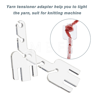 Acrylic Knitting Machine Tensioner Yarn Tensioner Adapters FIND-WH0110-812-1