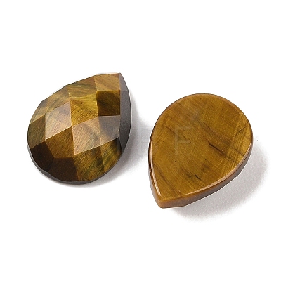 Natural Tiger Eye Cabochons G-C146-04B-1