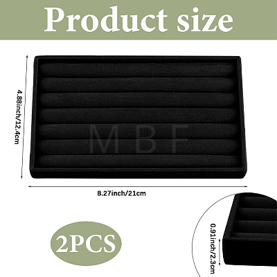 Rectangle Velvet Display Trays ODIS-SP0002-23C-1
