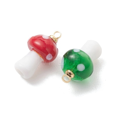 Handmade Lampwork Pendants PALLOY-JF05446-01-1