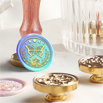 Wax Seal Stamp Set AJEW-WH0208-786-1