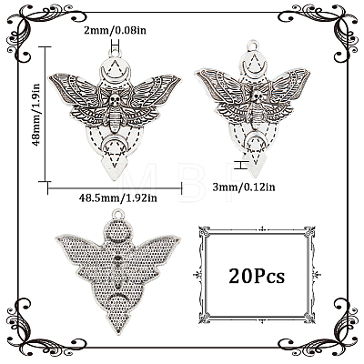 SUNNYCLUE Alloy Pendants FIND-SC0006-85-1