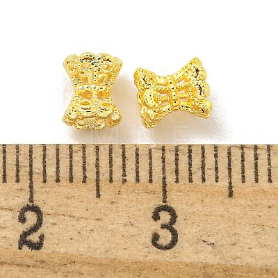 Brass Bead Caps KK-L075-022G-1