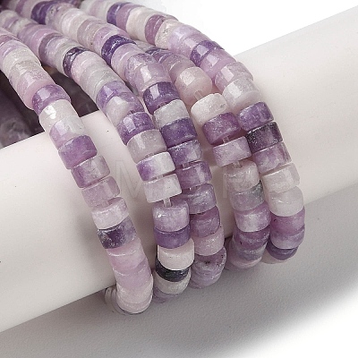 Natural Lilac Jade Beads Strands G-E612-A03-B-1