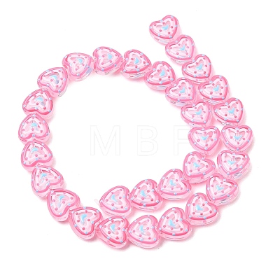 Glass Enamel Beads GLAA-Z021-01E-1
