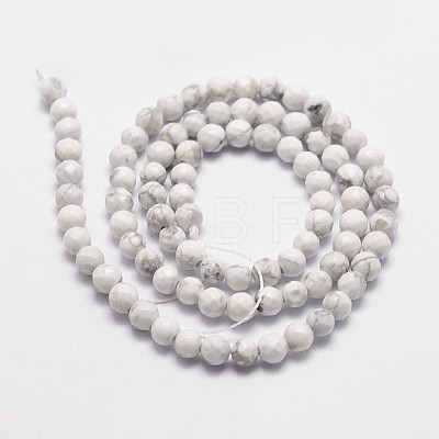 Natural Howlite Beads Strands X-G-D840-44-4mm-1