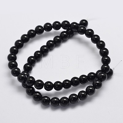 Natural Malaysia Jade Beads Strands X-G-A146-8mm-B10-1