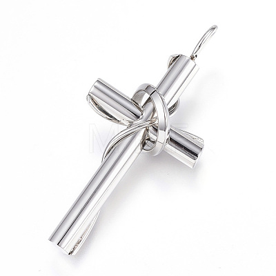 304 Stainless Steel Pendants STAS-H329-51B-1