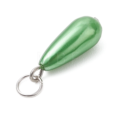 40Pcs ABS Plastic Imitation Pearl Pendants PALLOY-JF04911-01-1