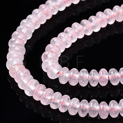 Natural Rose Quartz Beads Strands G-S366-123-1