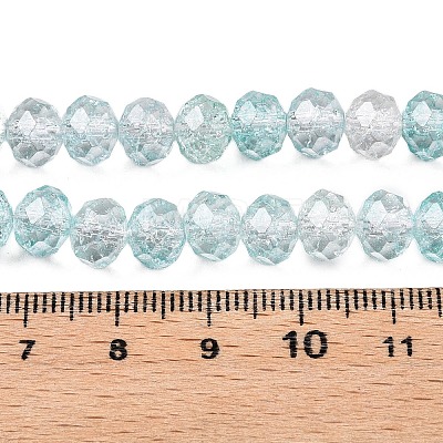 Transparent Glass Beads Strands X-GLAA-T023-8mm-A01-1