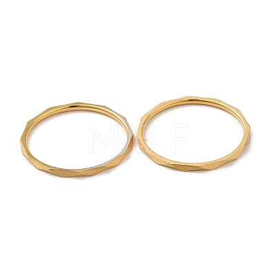 Ion Plating(IP) 304 Stainless Steel Finger Ring RJEW-I101-03C-G-1