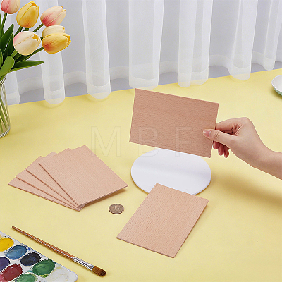 Rectangle Wood Board FIND-WH0141-067A-1