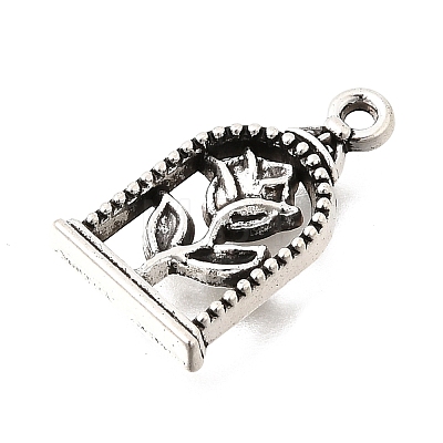 Tibetan Style Alloy Pendants FIND-D042-16AS-1