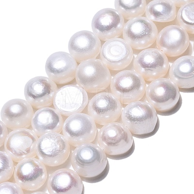 Natural Cultured Freshwater Pearl Beads Strands PEAR-N014-08H-1