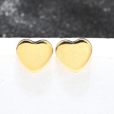 304 Stainless Steel Stud Earrings EJEW-P262-01G-1