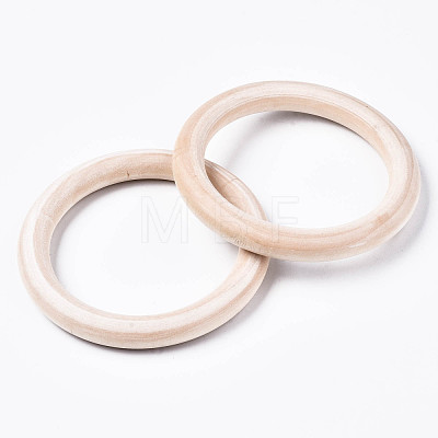 Unfinished Wood Linking Rings X-WOOD-Q024-17-1