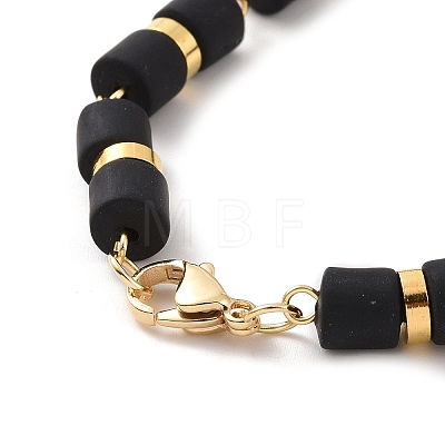 Handmade Polymer Clay Bead Bracelets Sets BJEW-JB08756-1