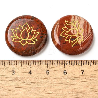 Natural Red Jasper Cabochons G-C158-04J-1